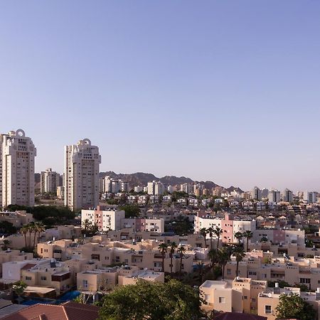 Penthouse In Eilat With The Sea View Apartment Bagian luar foto